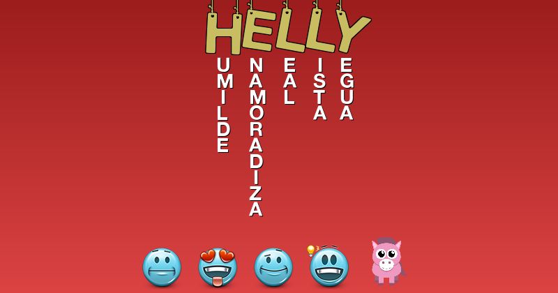 Emoticones para helly - Emoticones para tu nombre