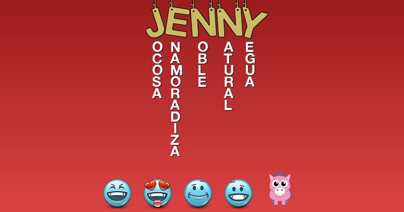 Emoticones para jenny - Emoticones para tu nombre
