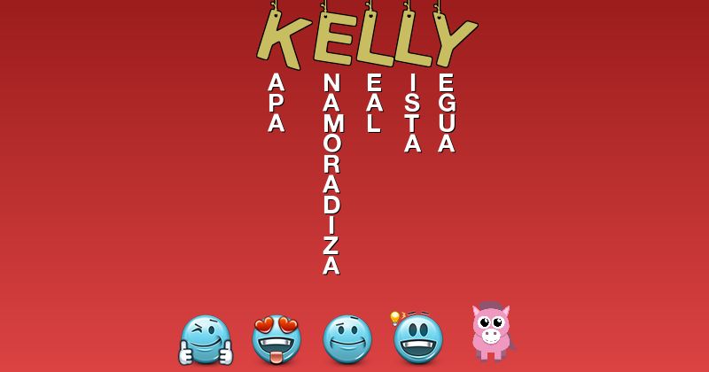 Emoticones para kelly - Emoticones para tu nombre