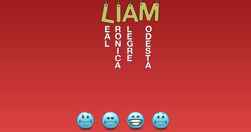 Emoticones para líam - Emoticones para tu nombre