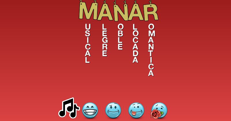 Emoticones para manar - Emoticones para tu nombre