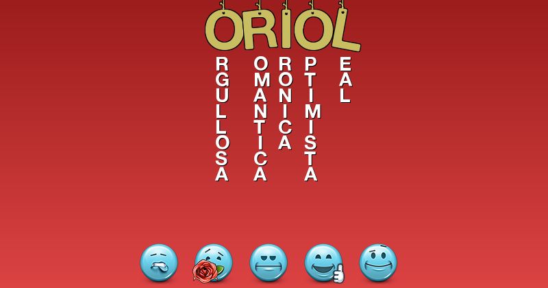 Emoticones para oriol - Emoticones para tu nombre