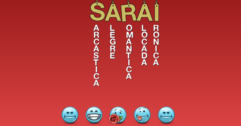 Emoticones para sarai - Emoticones para tu nombre