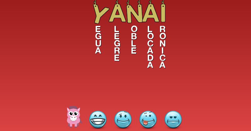 Emoticones para yanai - Emoticones para tu nombre