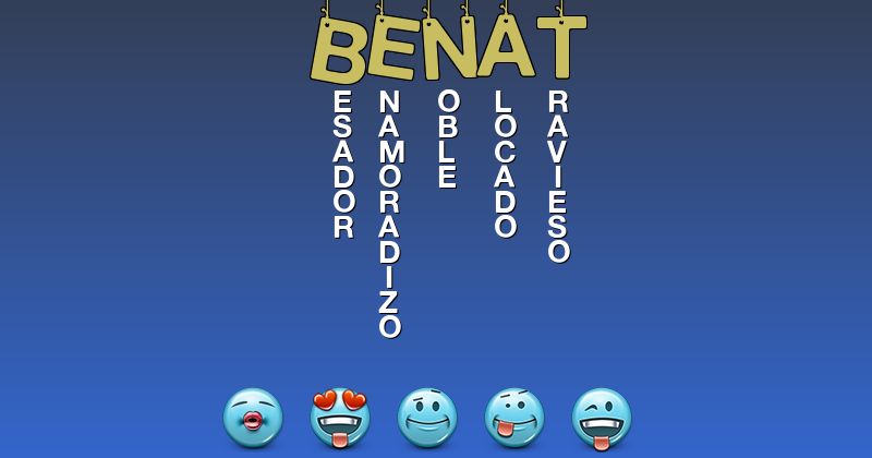 Emoticones para beñat - Emoticones para tu nombre