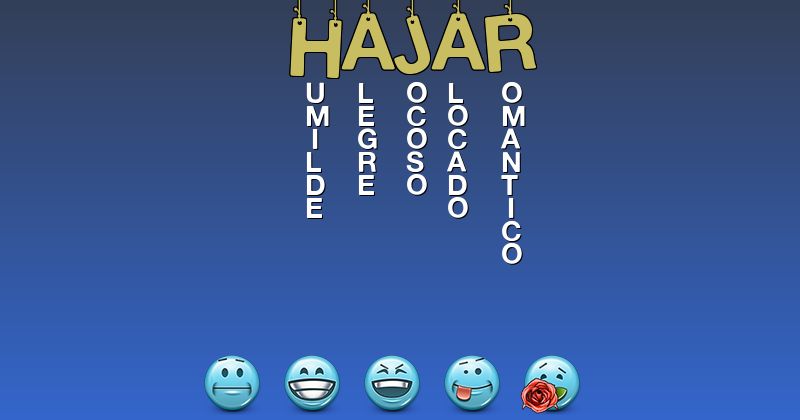 Emoticones para hajar - Emoticones para tu nombre