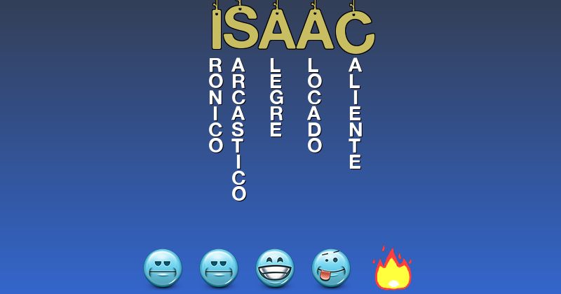 Emoticones para isaac - Emoticones para tu nombre