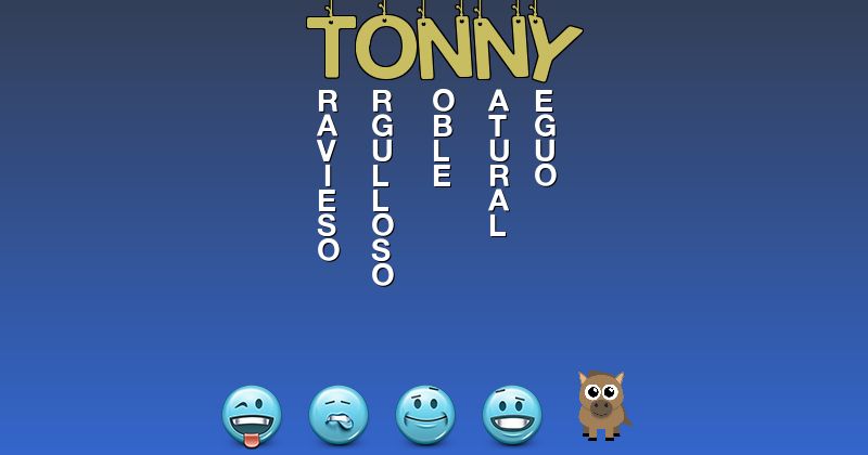 Emoticones para tonny - Emoticones para tu nombre