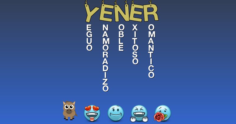 Emoticones para yener - Emoticones para tu nombre