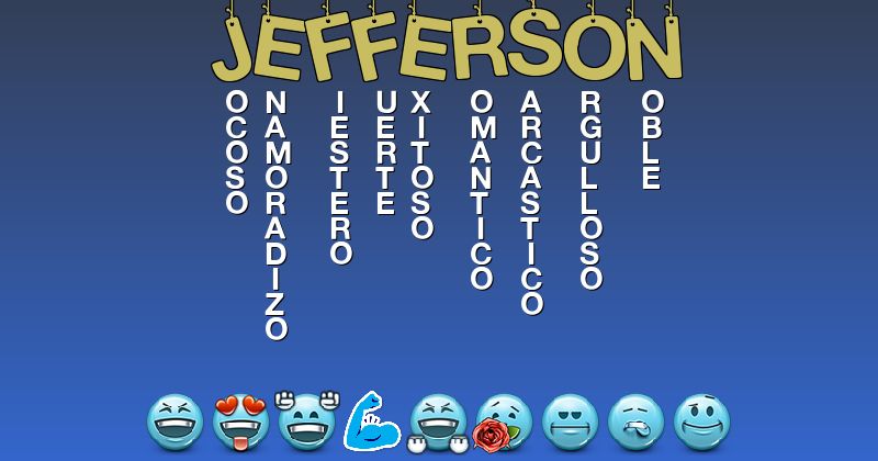 Emoticones para jefferson - Emoticones para tu nombre