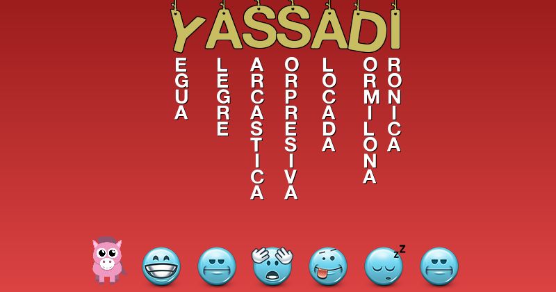 Emoticones para yassadi - Emoticones para tu nombre