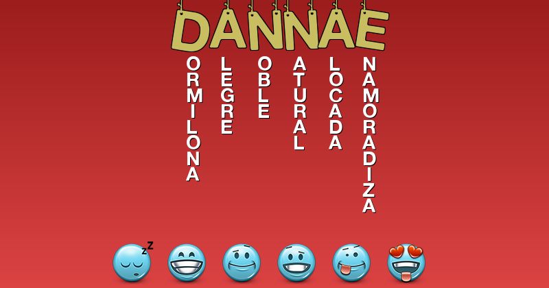 Emoticones para dannae - Emoticones para tu nombre