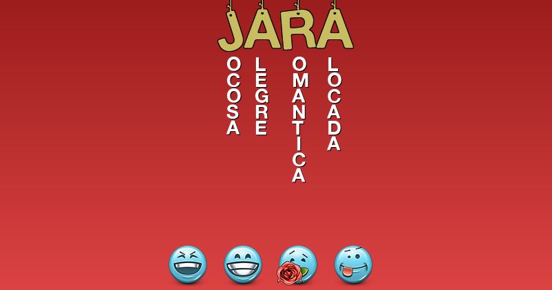 Emoticones para jara - Emoticones para tu nombre