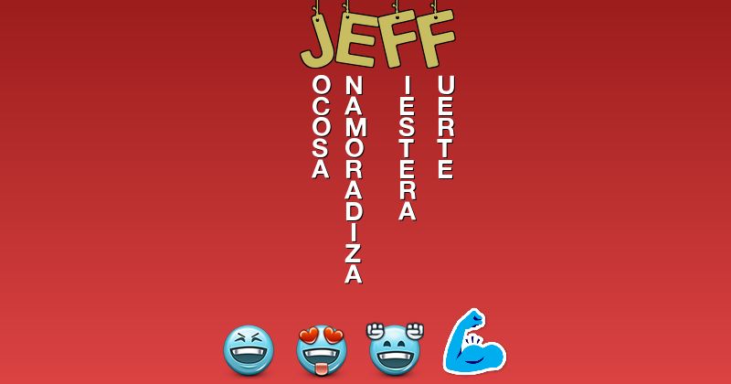 Emoticones para jeff - Emoticones para tu nombre