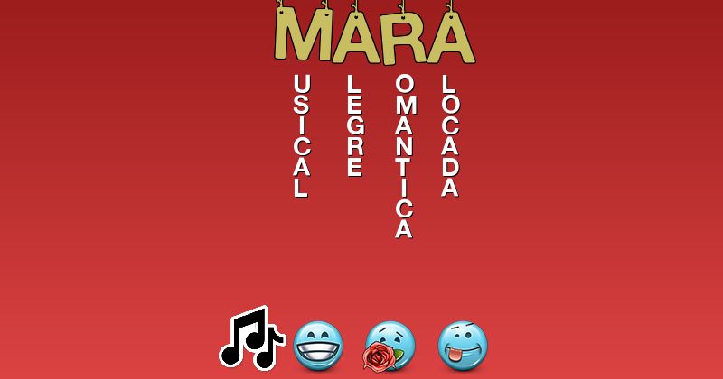 Emoticones para mara - Emoticones para tu nombre