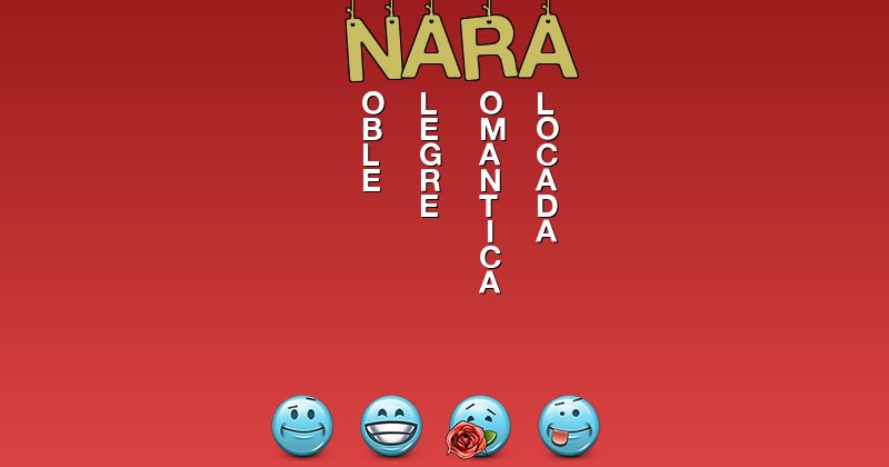 Emoticones para nara - Emoticones para tu nombre