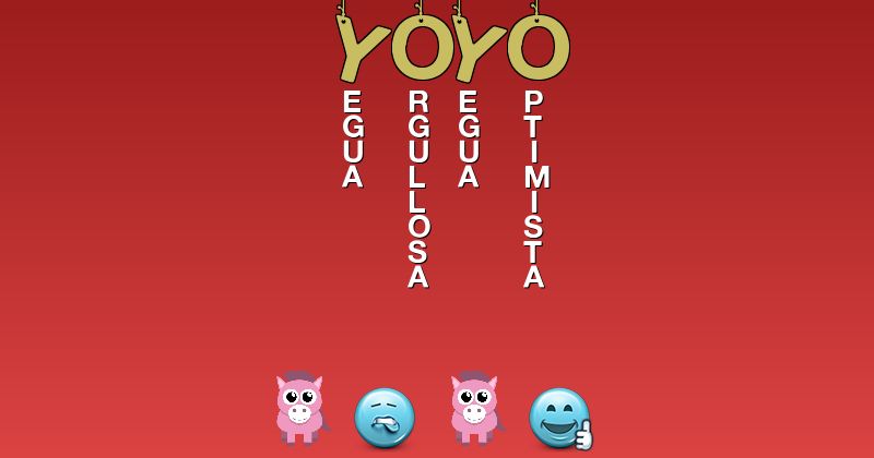 Emoticones para yoyo - Emoticones para tu nombre