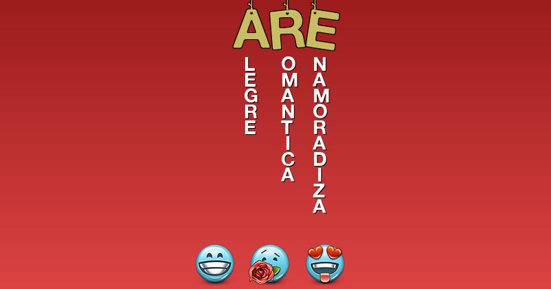 Emoticones para are - Emoticones para tu nombre