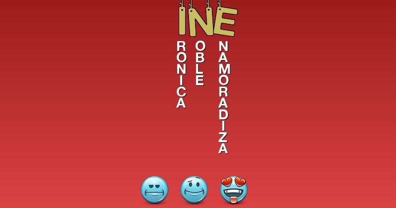 Emoticones para ine - Emoticones para tu nombre