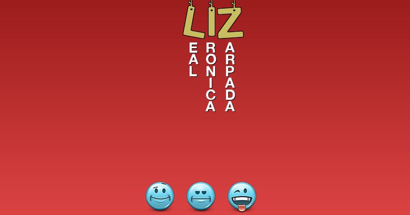 Emoticones para liz - Emoticones para tu nombre