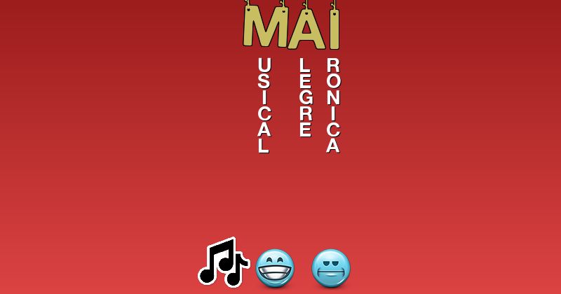 Emoticones para mai - Emoticones para tu nombre