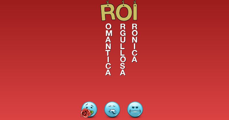 Emoticones para roi - Emoticones para tu nombre