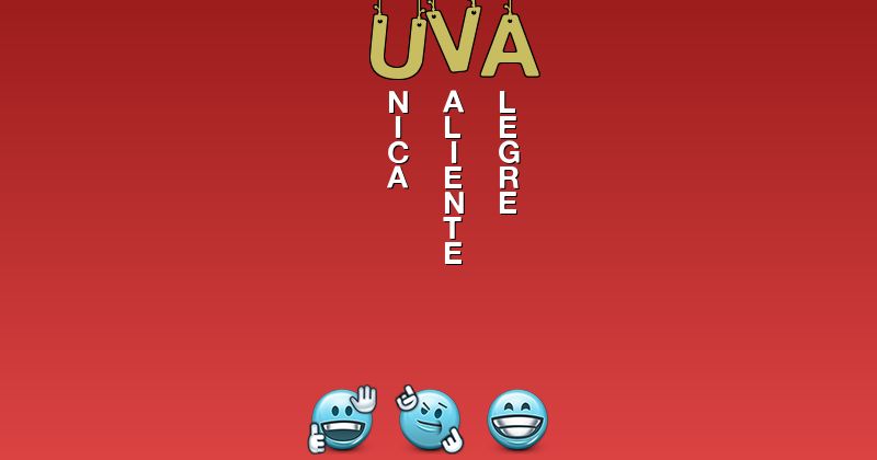 Emoticones para uva - Emoticones para tu nombre