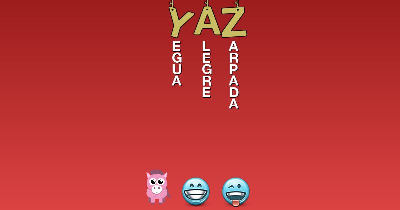 Emoticones para yaz - Emoticones para tu nombre