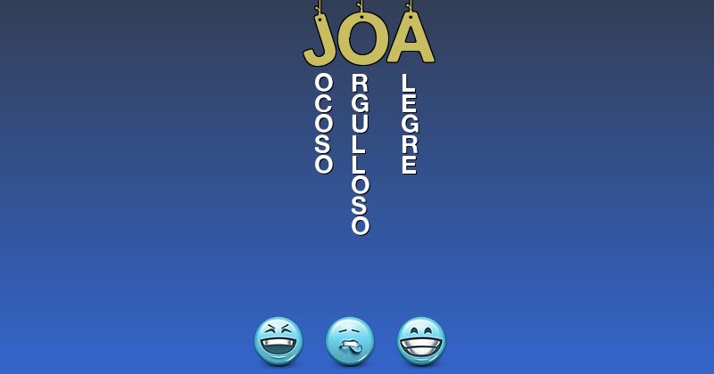 Emoticones para joa - Emoticones para tu nombre