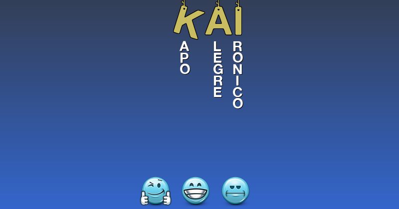 Emoticones para kai - Emoticones para tu nombre