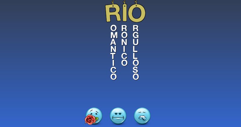 Emoticones para rio - Emoticones para tu nombre