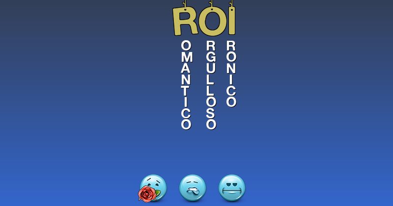 Emoticones para roi - Emoticones para tu nombre