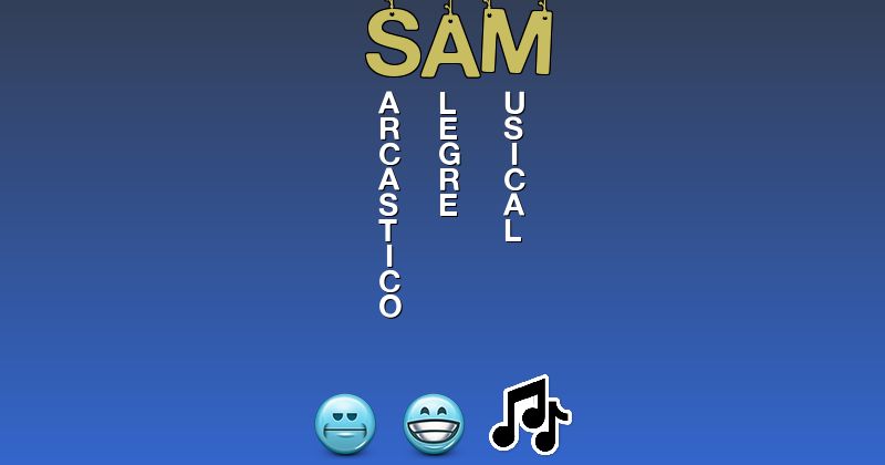 Emoticones para sam - Emoticones para tu nombre