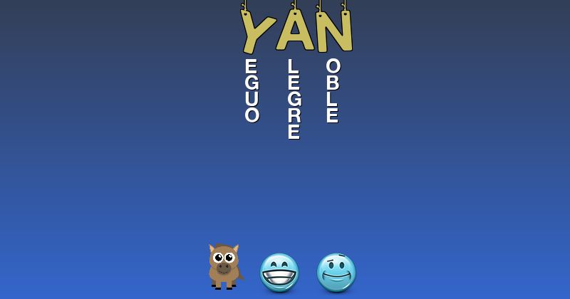 Emoticones para yan - Emoticones para tu nombre