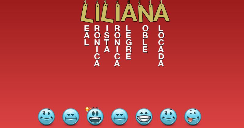 Emoticones para liliana - Emoticones para tu nombre