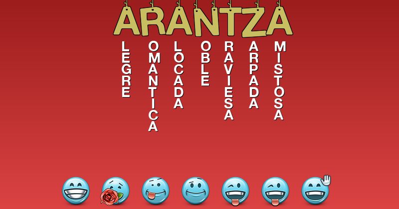 Emoticones para arantza - Emoticones para tu nombre