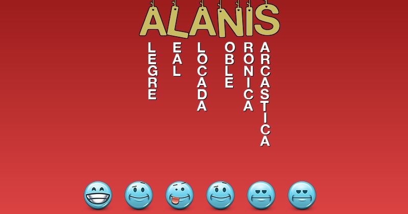 Emoticones para alanis - Emoticones para tu nombre