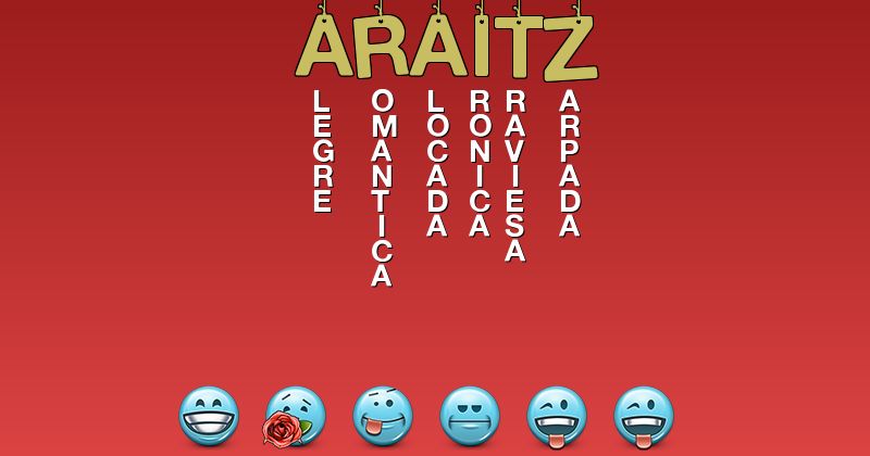 Emoticones para araitz - Emoticones para tu nombre