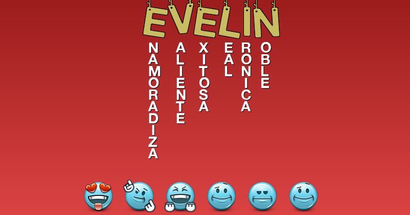 Emoticones para evelin - Emoticones para tu nombre