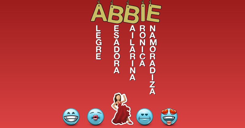 Emoticones para abbie - Emoticones para tu nombre