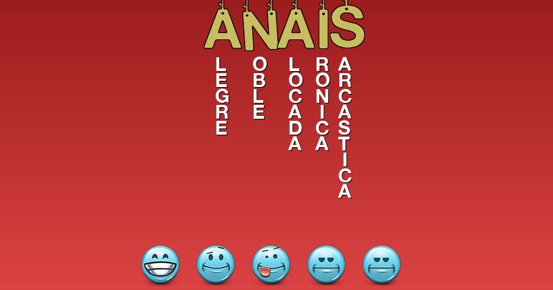 Emoticones para anais - Emoticones para tu nombre