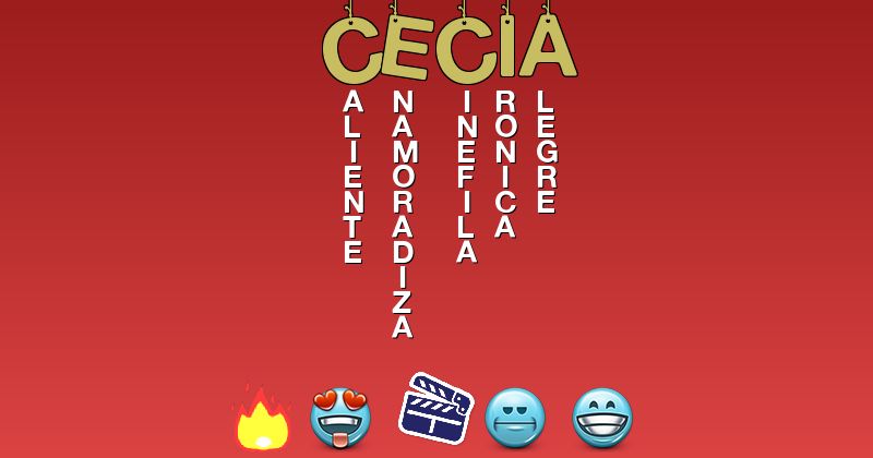Emoticones para cecia - Emoticones para tu nombre