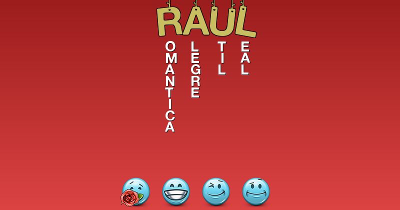 Emoticones para raúl - Emoticones para tu nombre