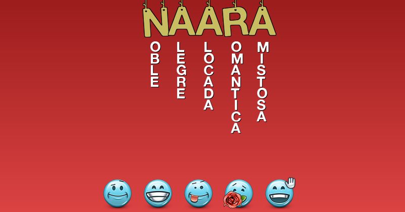 Emoticones para naara - Emoticones para tu nombre