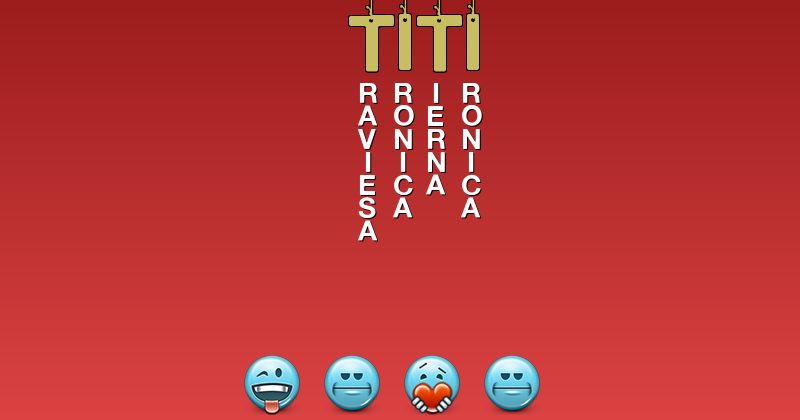 Emoticones para titi - Emoticones para tu nombre
