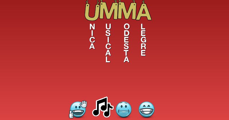 Emoticones para umma - Emoticones para tu nombre