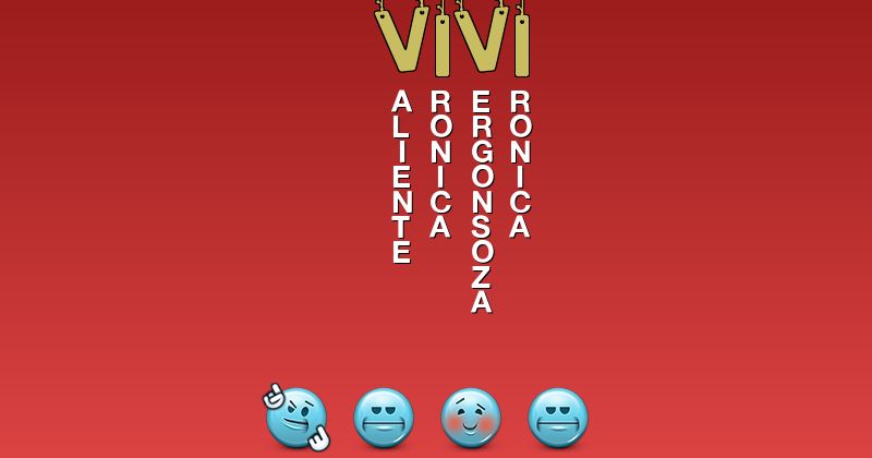Emoticones para vivi - Emoticones para tu nombre