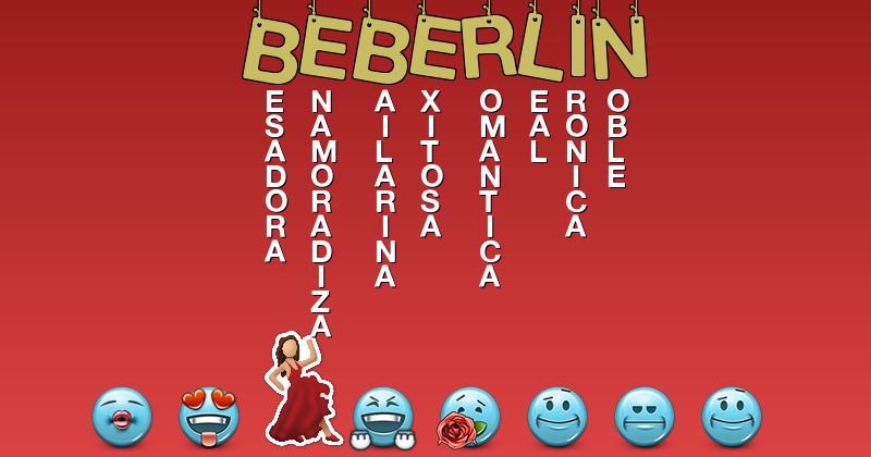 Emoticones para beberlin - Emoticones para tu nombre