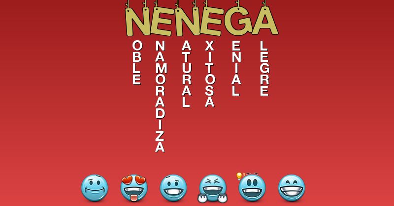 Emoticones para nenega - Emoticones para tu nombre