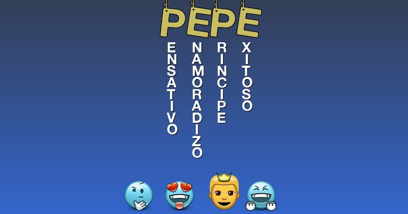Emoticones para pepe - Emoticones para tu nombre